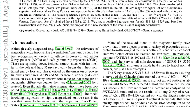 The magnetar candidate AX J1818.8-1559
