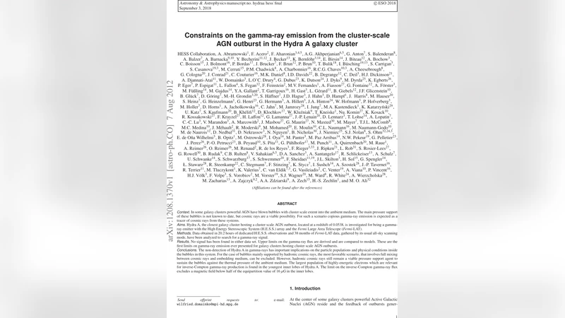 Constraints on the gamma-ray emission from the cluster-scale AGN   outburst in the Hydra A galaxy cluster