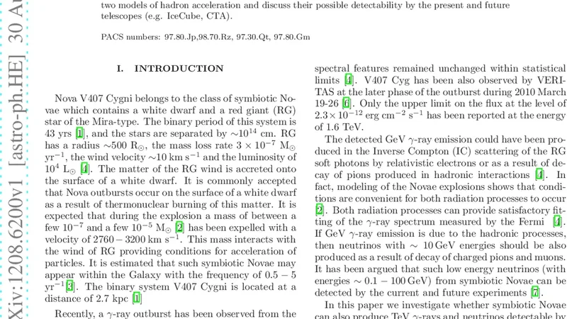 GeV-TeV gamma-rays and neutrinos from the Nova V407 Cygni