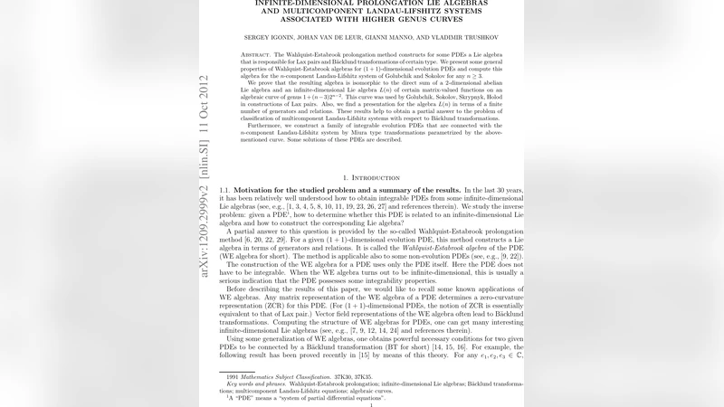 Infinite-dimensional prolongation Lie algebras and multicomponent   Landau-Lifshitz systems associated with higher genus curves