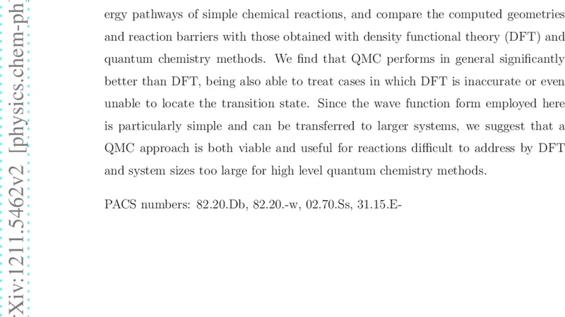 Minimum Energy Pathways via Quantum Monte Carlo