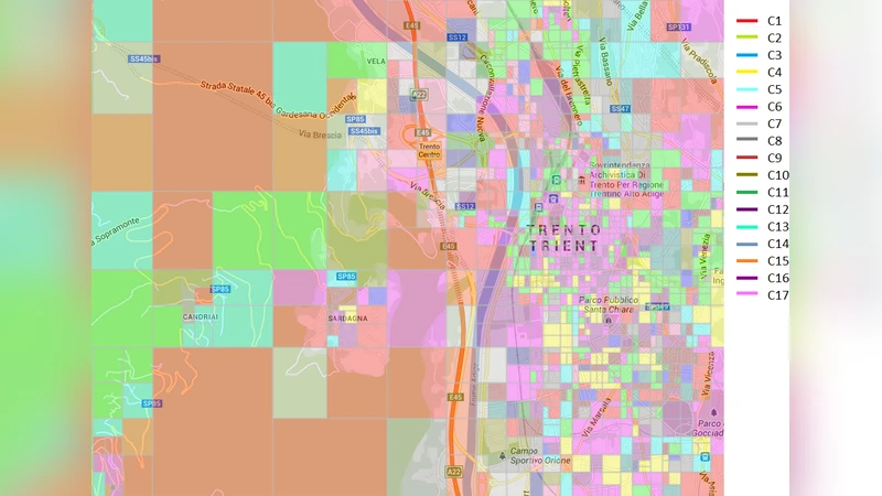 Impact of the spatial context on human communication activity