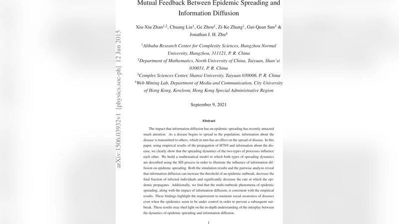 Mutual Feedback Between Epidemic Spreading and Information Diffusion