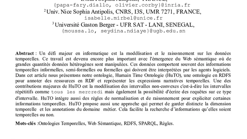 HuTO: an Human Time Ontology for Semantic Web Applications