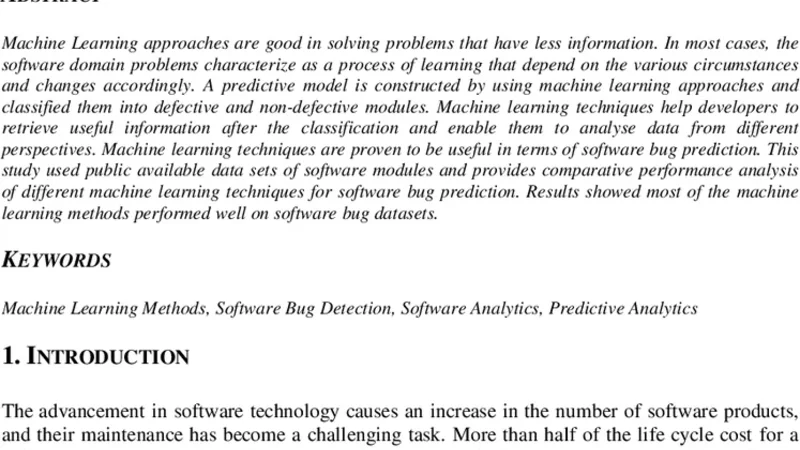 Benchmarking Machine Learning Technologies for Software Defect Detection