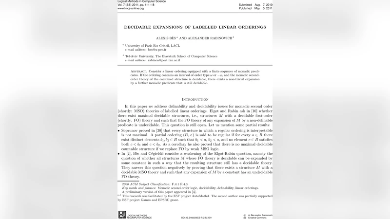 Decidable Expansions of Labelled Linear Orderings