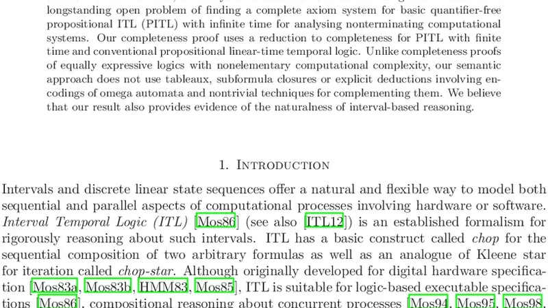 A Complete Axiom System for Propositional Interval Temporal Logic with   Infinite Time