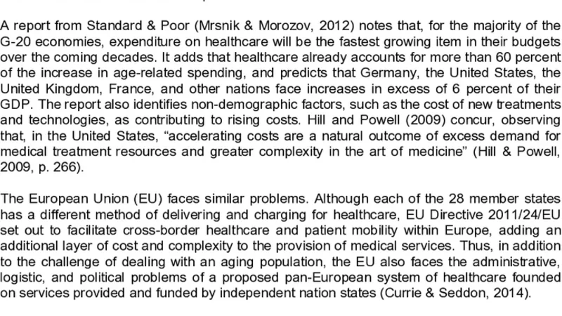 Business Models for e-Health: Evidence from Ten Case Studies