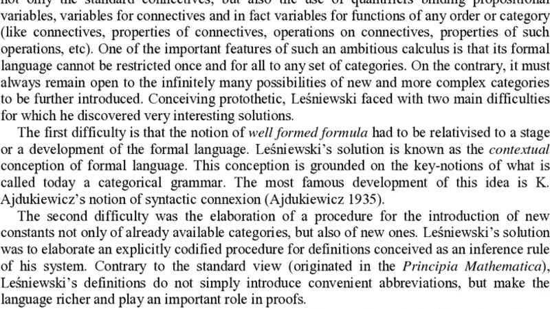 Teaching Lesniewskis Prothetic with a Natural Deduction System