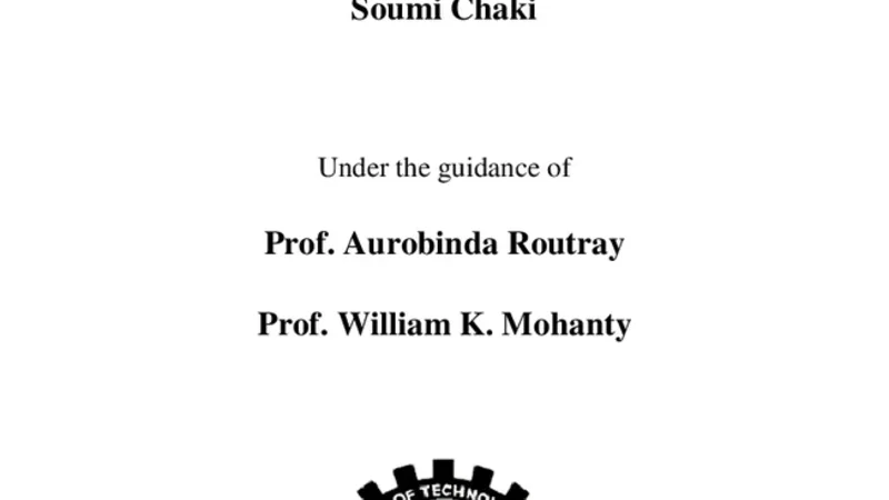 Reservoir Characterization: A Machine Learning Approach