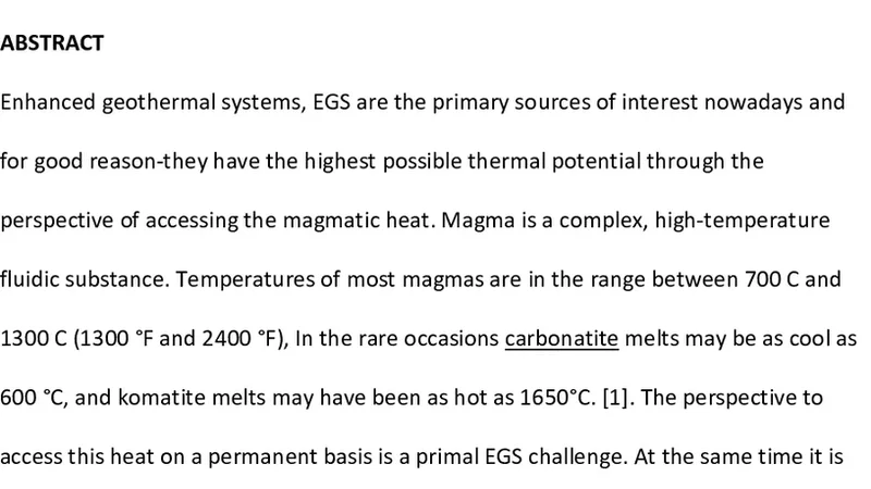 Novel Concept of the Magmatic Heat Extraction