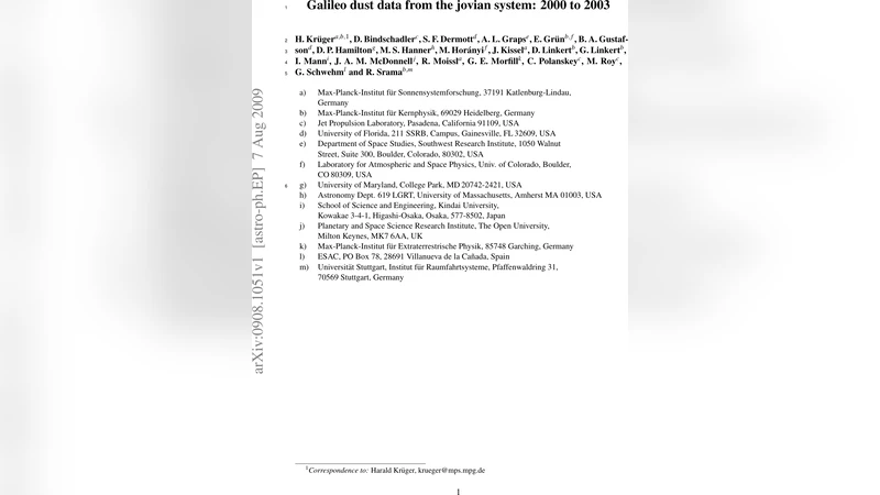 Galileo dust data from the jovian system: 2000 to 2003