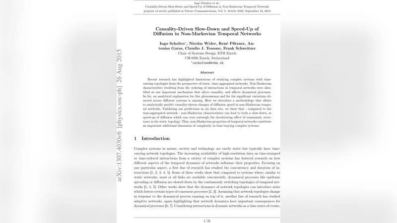 Causality-Driven Slow-Down and Speed-Up of Diffusion in Non-Markovian   Temporal Networks