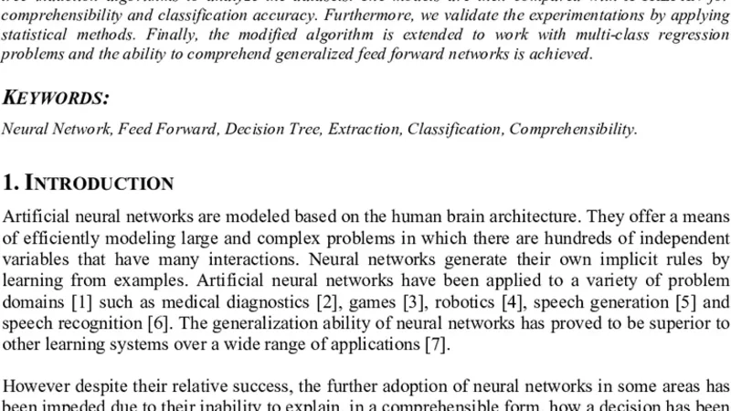 X-TREPAN: a multi class regression and adapted extraction of   comprehensible decision tree in artificial neural networks