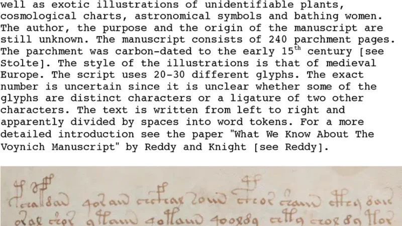 How the Voynich Manuscript was created