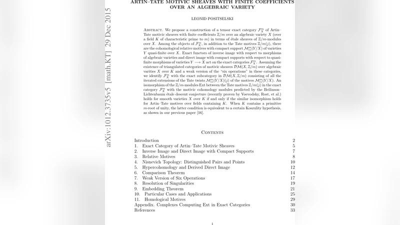 Artin-Tate motivic sheaves with finite coefficients over an algebraic   variety