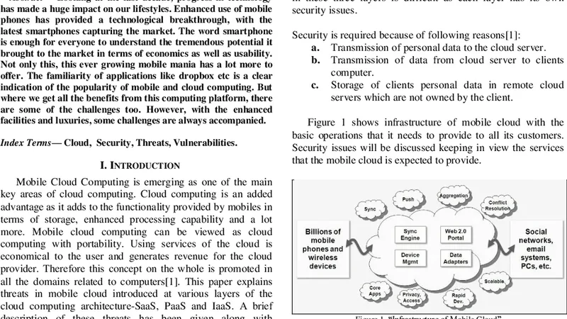 Delving into the Security Issues of Mobile Cloud Computing