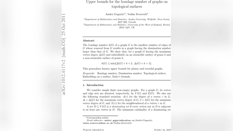 Upper bounds for the bondage number of graphs on topological surfaces