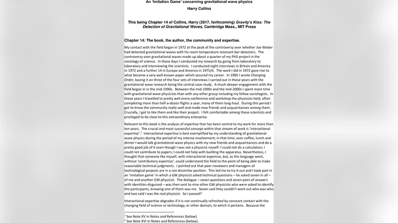 An Imitation Game concerning gravitational wave physics