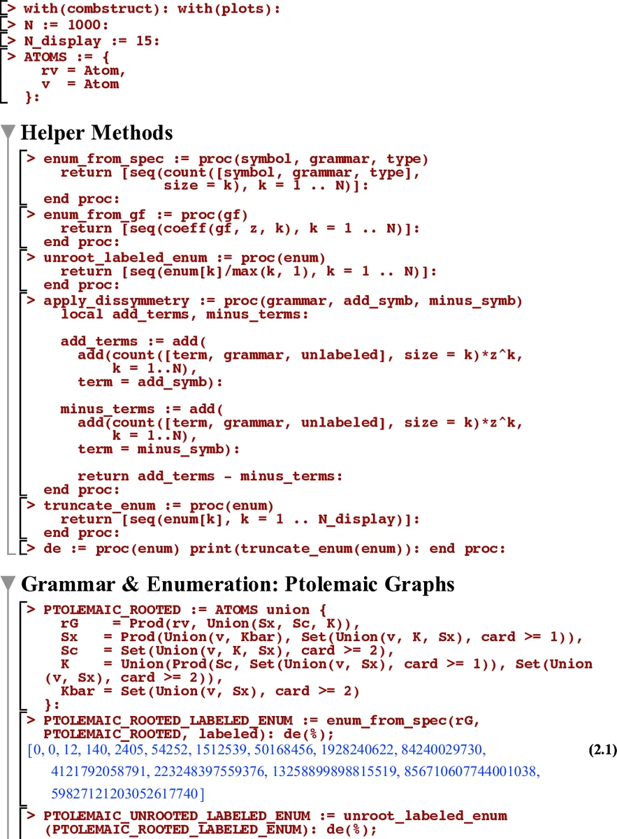 Enumerations, Forbidden Subgraph Characterizations, and the   Split-Decomposition