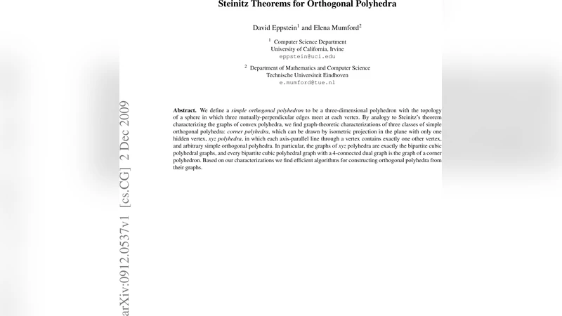 Steinitz Theorems for Orthogonal Polyhedra