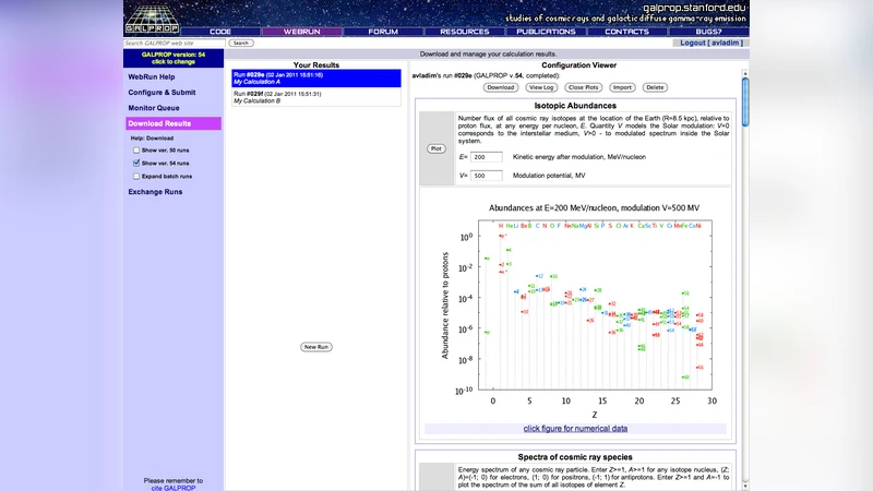 GALPROP WebRun: an internet-based service for calculating galactic   cosmic ray propagation and associated photon emissions
