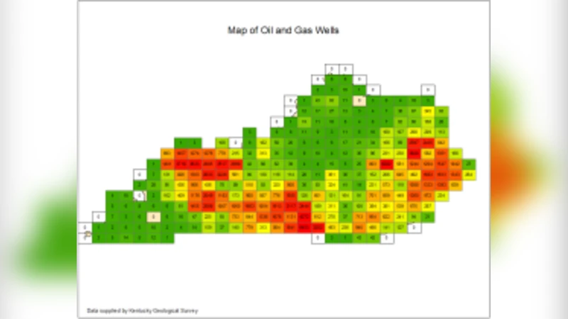 Fractal Location and Anomalous Diffusion Dynamics for Oil Wells from the   KY Geological Survey