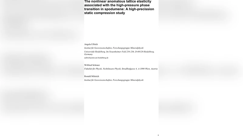 The nonlinear anomalous lattice elasticity associated with the   high-pressure phase transition in spodumene: A high precission static   compression study