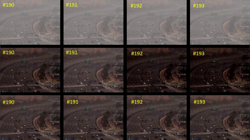 Component-Based Distributed Framework for Coherent and Real-Time Video   Dehazing