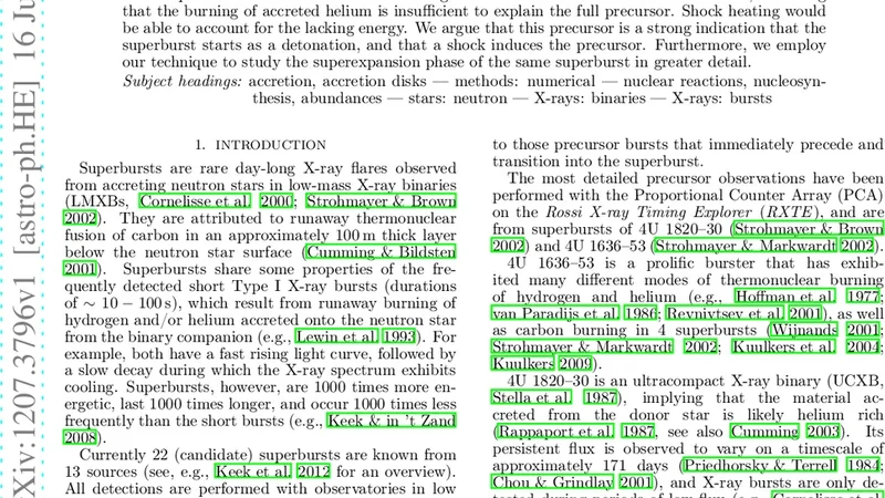 Photospheric radius expansion in superburst precursors from neutron   stars