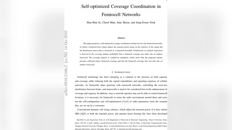 Self-optimized Coverage Coordination in Femtocell Networks