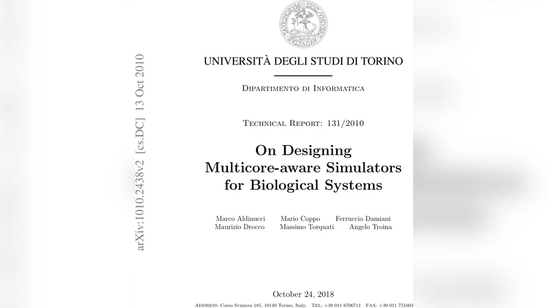 On Designing Multicore-aware Simulators for Biological Systems