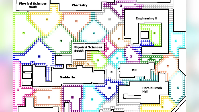 Discrete Partitioning and Coverage Control for Gossiping Robots