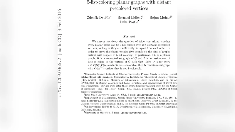 5-list-coloring planar graphs with distant precolored vertices