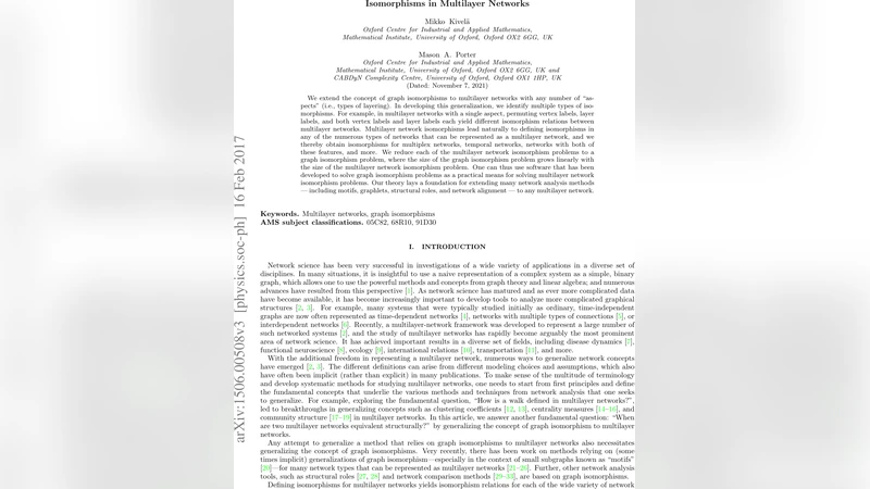 Isomorphisms in Multilayer Networks