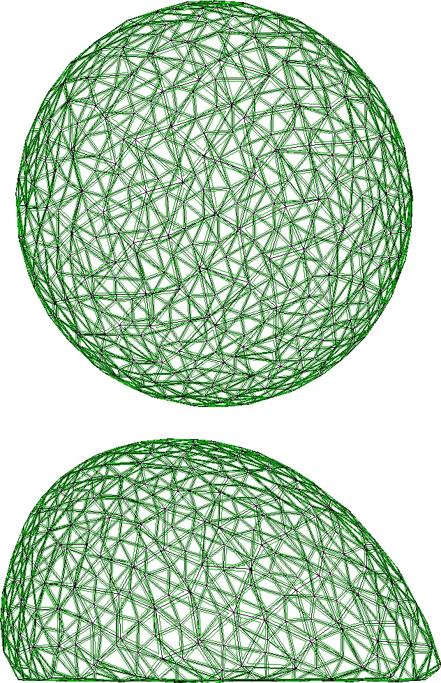 A modeling and simulation language for biological cells with coupled   mechanical and chemical processes