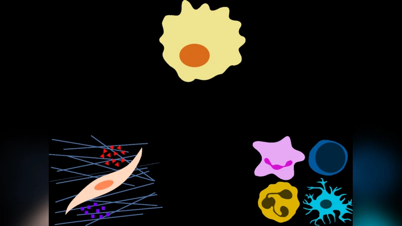 Dynamic interplay between tumour, stroma and immune system can drive or   prevent tumour progression