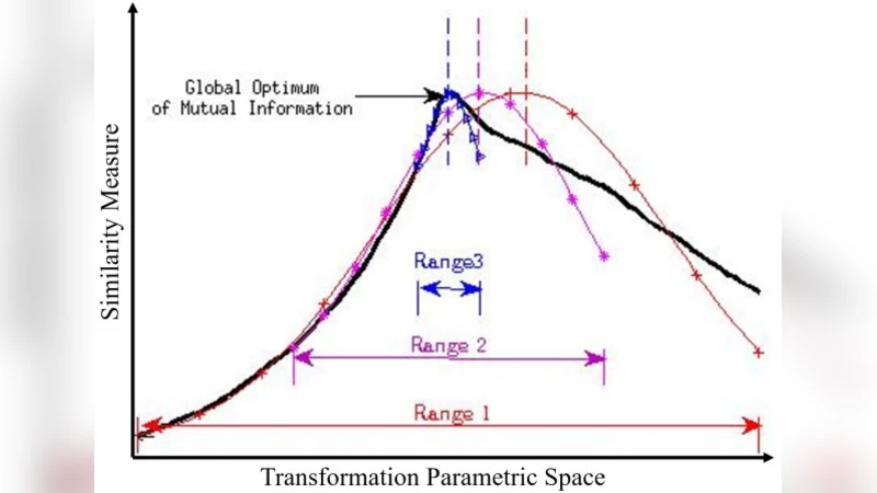 A Distance Oriented Kalman Filter Particle Swarm Optimizer Applied to   Multi-Modality Image Registration