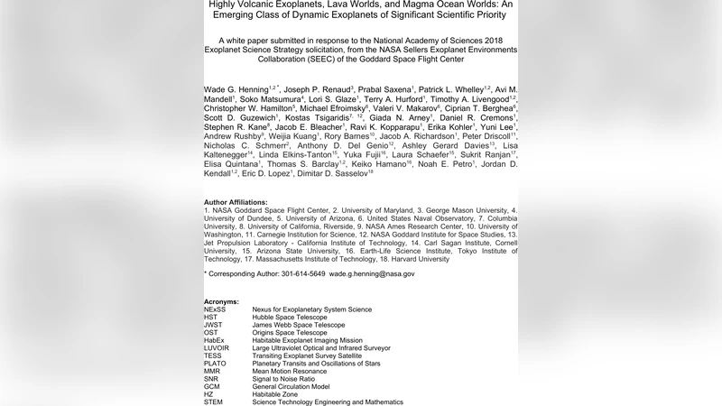 Highly Volcanic Exoplanets, Lava Worlds, and Magma Ocean Worlds: An   Emerging Class of Dynamic Exoplanets of Significant Scientific Priority