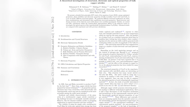 A theoretical investigation of structural, electronic and optical   properties of bulk copper nitrides
