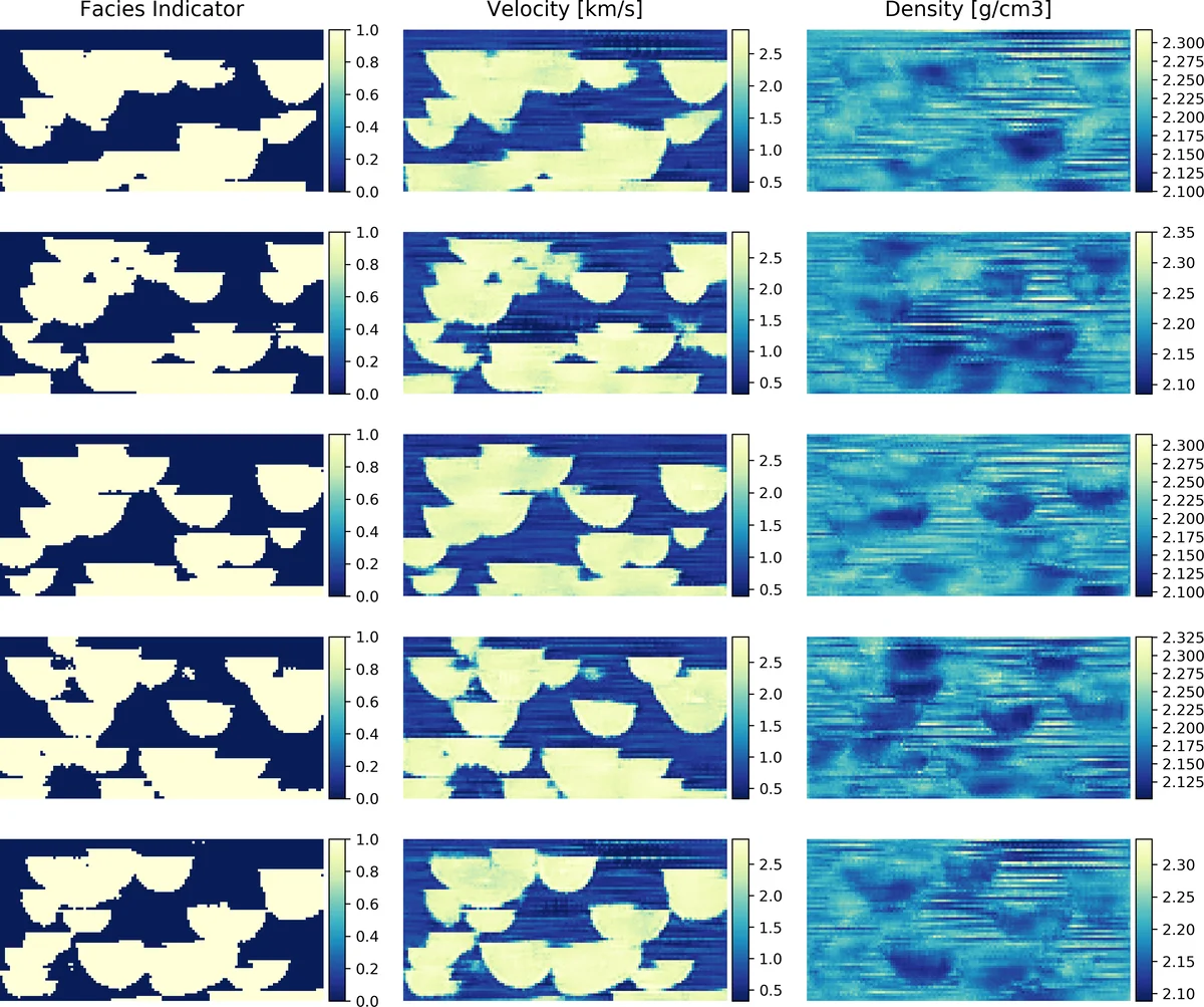 Stochastic seismic waveform inversion using generative adversarial   networks as a geological prior