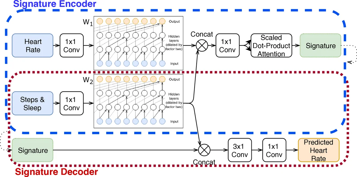 Learning Individualized Cardiovascular Responses from Large-scale   Wearable Sensors Data