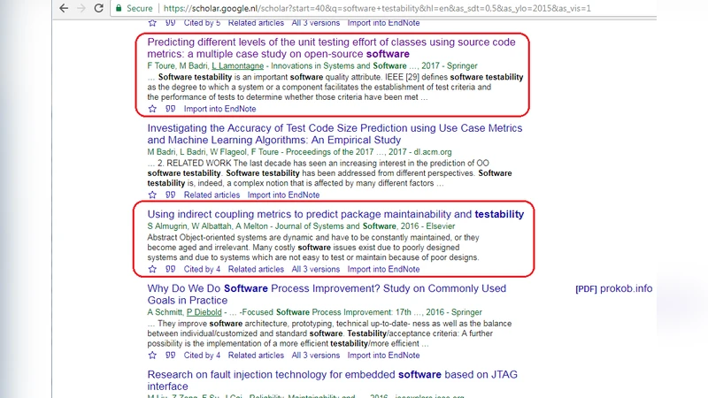 A survey on software testability
