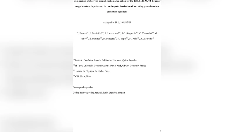 Comparison of observed ground-motion attenuation for the 2016/04/16   Mw7.8 Ecuador megathrust earthquake and its two largest aftershocks with   existing ground-motion prediction equations