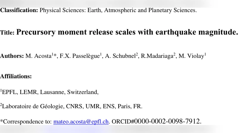 Precursory moment release scales with earthquake magnitude