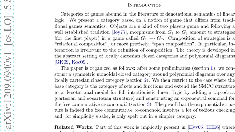 A Linear Category of Polynomial Diagrams