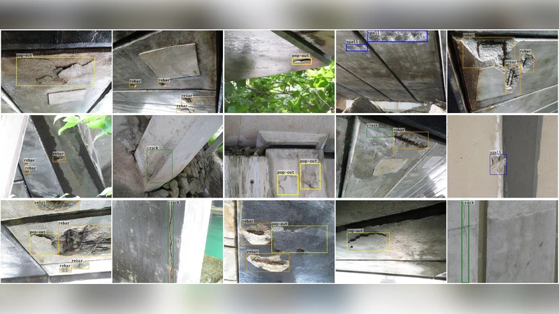 Bridge Damage Detection using a Single-Stage Detector and Field   Inspection Images