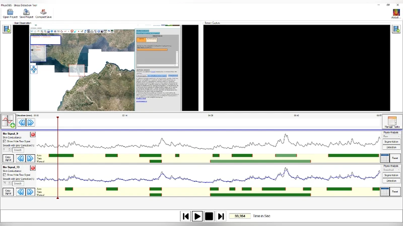 Dont Leave Me Alone: Retrospective Think Aloud supported by Real-time   Monitoring of Participants Physiology