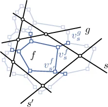 Geometric Crossing-Minimization -- A Scalable Randomized Approach